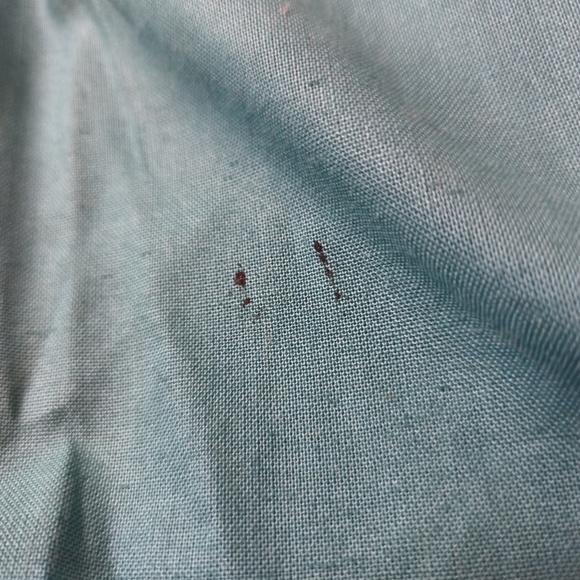 Vintage Turquoise Bodysuit Sz 9 - Picture 7 of 9